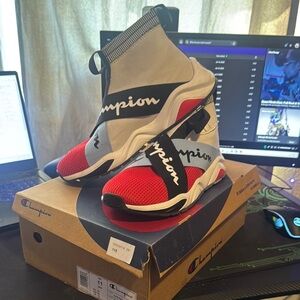 Champion Red and Black Men's Shoes